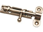 Шпингалет ЗТ-1- 60 (ц.д.) цельный движок, цинк Металлист