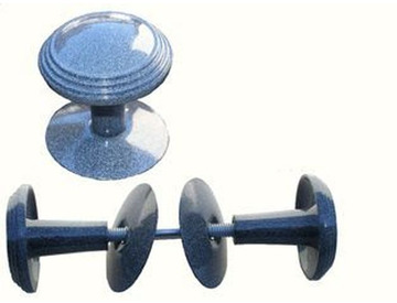 Ручка-кнопка РДК-115 антик серебро