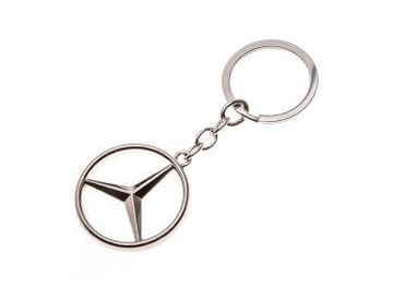Брелок для ключей с логотипом Mercedes (Металлический)