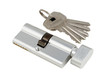 Цилиндровый механизм S-Locked AL-102- 70-5 CP,  5 ключей